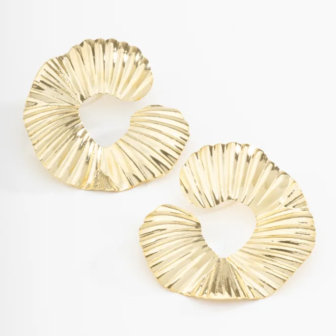 Brinco Fleur Ouro 18K