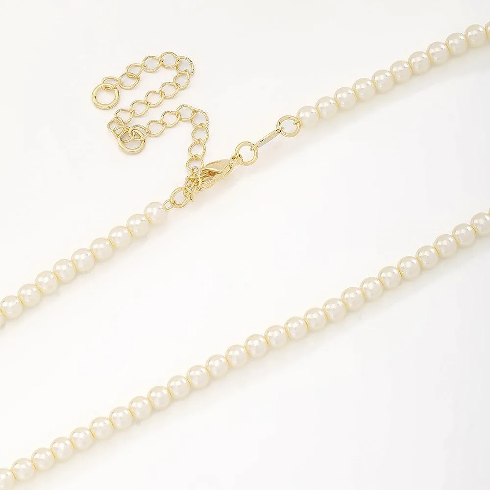 Chocker Perle Ouro 18K